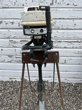Very Old 3.6 H.P. Sears Outboard Motor