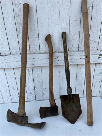 Pulaski Tool, Axe, Folding Shovel, Handle