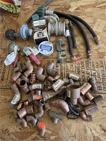 Copper fittings and miscellaneous