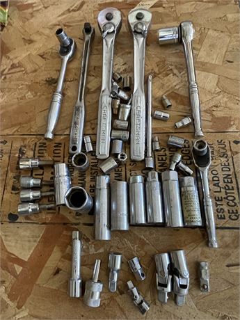 Craftsman ratchets and miscellaneous sockets