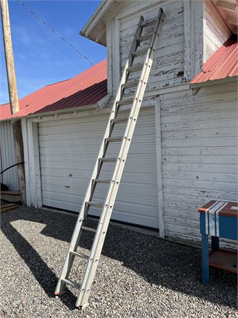 Old 25" Werner Extension Ladder