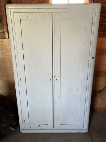 Old Wood Stand Alone Cabinet/Wardrobe