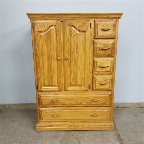 Short Wood Armoire - 38x20x53