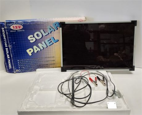 Battery Charging Solar Panel - 18x12