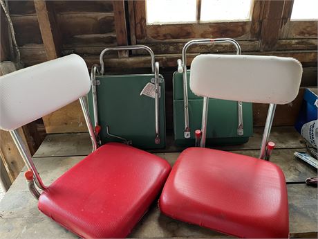 6 Old Bench Seat Chairs