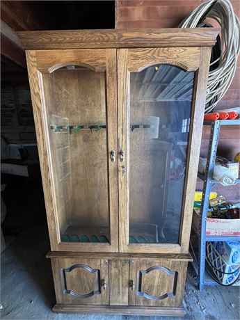 Old Gun Cabinet Locks and Keys