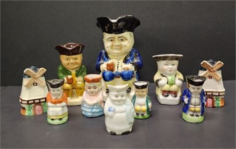 Vintage Collectible Japanese Porcelain Figurines