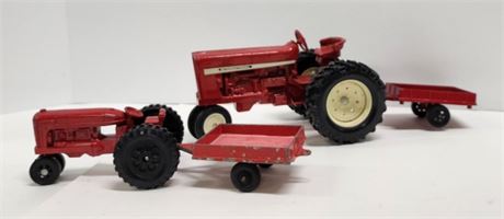Collectible Die Cast Tractor & Trailer Pair