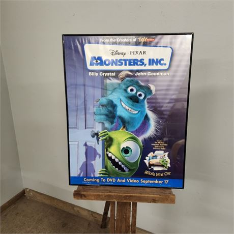 Monster's Inc Collectible Movie Poster - 22x28