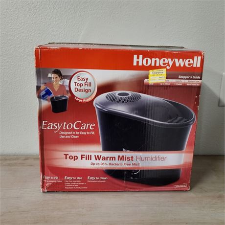NIB Honeywell 1.3 Gallon Warm Mist Humidifier