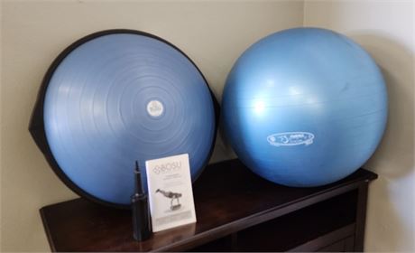 Bosu & 65mm Fit Ball