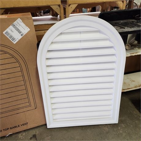 4 - 24x34 White Gable Vents