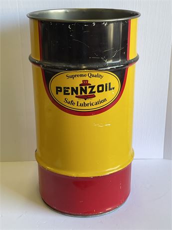 Vintage Pennzoil Lube Can