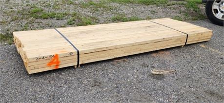 2x4x104 Lumber - 40pcs. (Bunk #4)