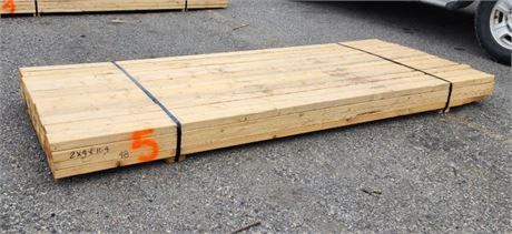 2x4x104 Lumber - 48pcs. (Bunk #5)