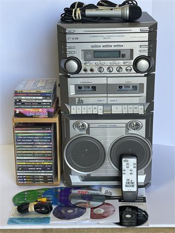 The Singing Machine Karaoke Player & CD's