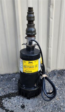 Geyser ½HP Submersible Pump