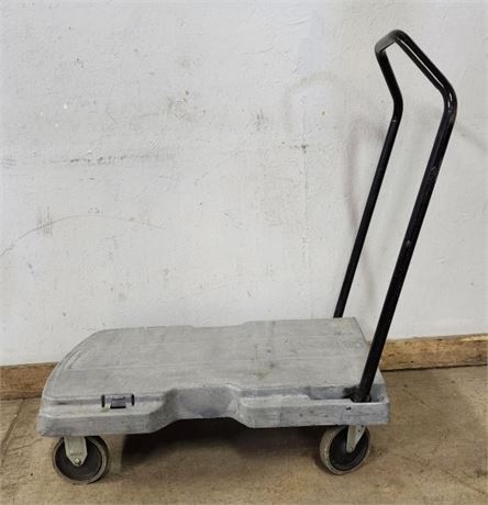 Small RubberMaid Floor Cart - 30x20