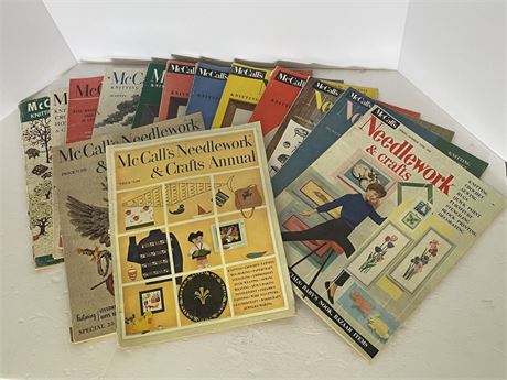 1950-1958 Vintage Needlework & Craft Magazines