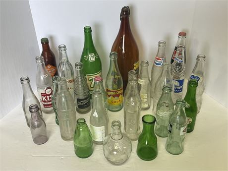 Vintage Soda Pop Bottles