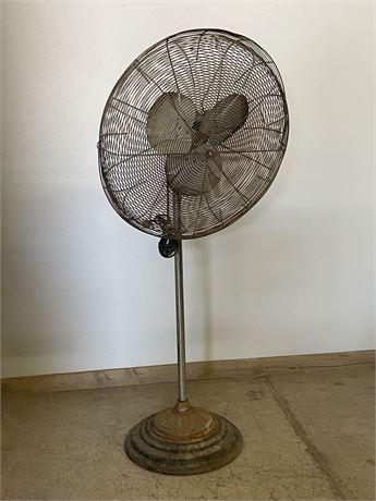 Vintage Large 6' GE Industrial Fan - Works