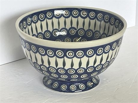 Vintage Polish Mixing Bowl - 10x6