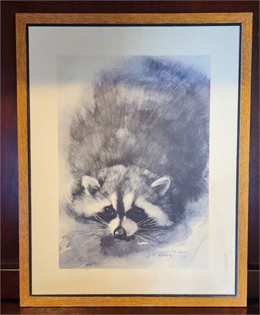 William E. Ryan "Little Bandit" Framed Print - 15x19