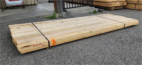 2x6x10 Lumber - 25pcs. (Bunk #1)