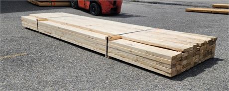 2x4x12 Lumber - 64pcs. (Bunk #26)