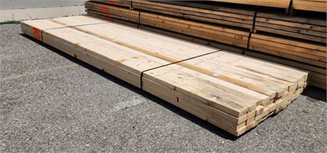 2x4x12 Lumber - 48pcs. (Bunk #25)