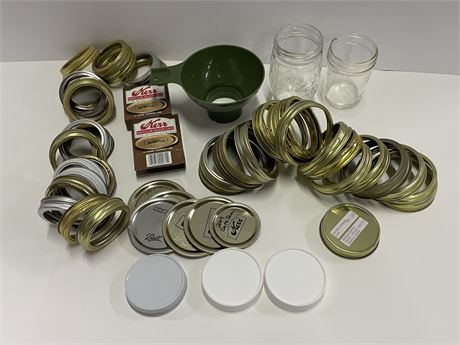 Assorted Canning Jar Lids