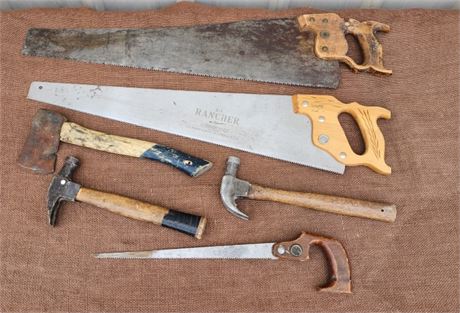 Saws/Hammers/Hatchet...Some Vintage
