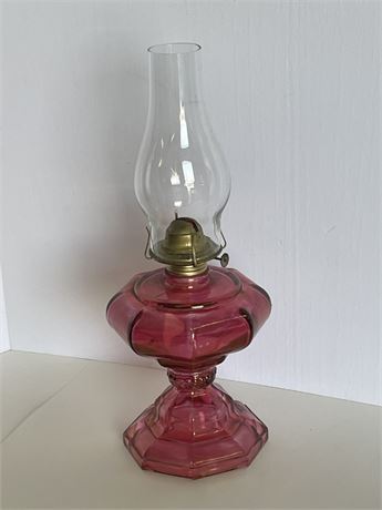 Antique Eagle Oil Lamp...18" Tall