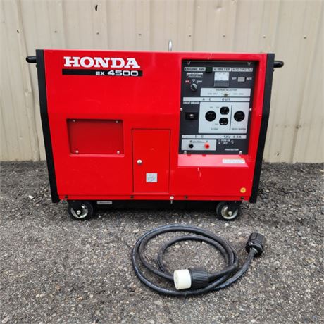 Awesome Portable Honda EX 4500 Gas Generator...36x19x26