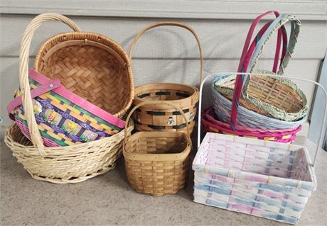 Assorted Woven Baskets