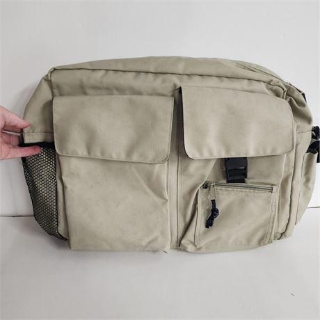 Large Nylon Attache Case/Carry Bag