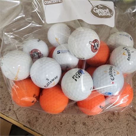 2 Dozen Callaway Golf Balls