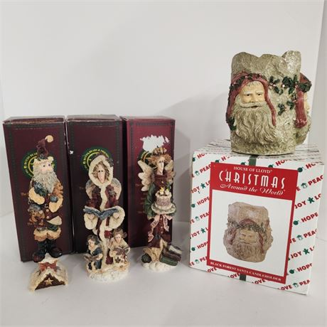 Asssorted Collectible Christmas Decor