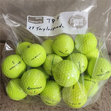 2 Dozen TaylorMade Golf Balls