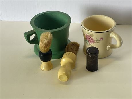 Vintage Shaving Items