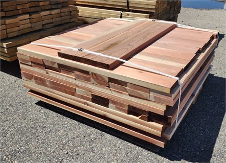 2x6x4" Redwood Lumber...102pc