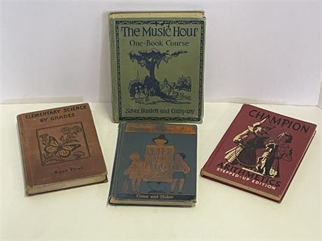 1928-37 Antique Childrens Learning Books