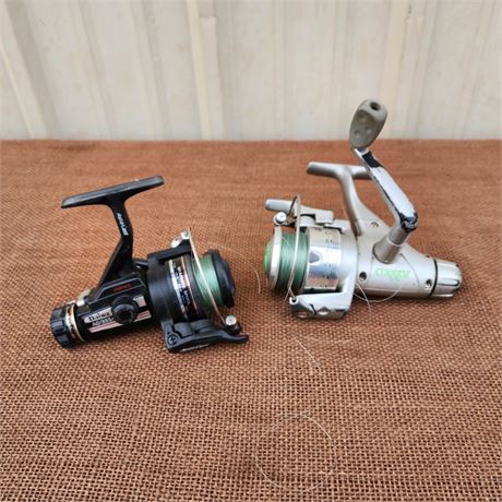 Daiwa & Abu-Garcia Fishing Reel Pair