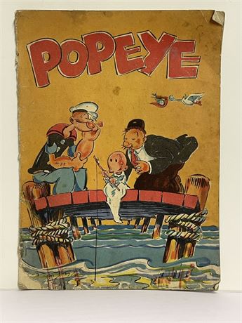 1936 Popeye Reader Book