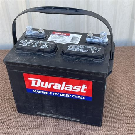 Good Duralast Marine/RV Battery