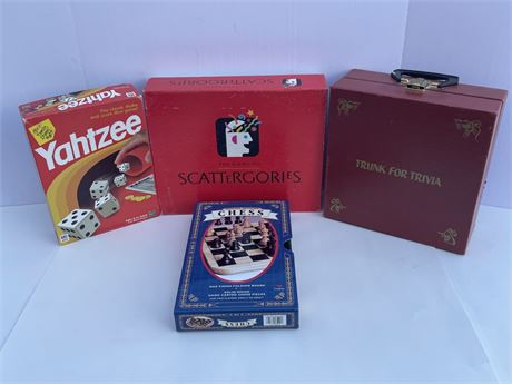 Assorted Classic Board Games