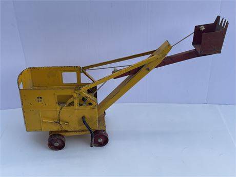 Vintage Buddy L Toy Excavator