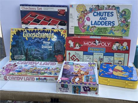 Assorted Classic Board Games