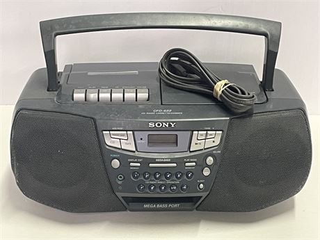 Sony CFD-522 CD Radio Cassette Player