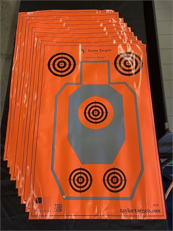 New Taylor Shooting Targets...23x35